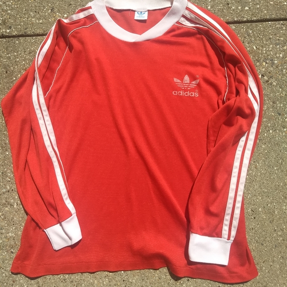SOLD💥Vintage Adidas Stripes long sleeve - Picture 2 of 3